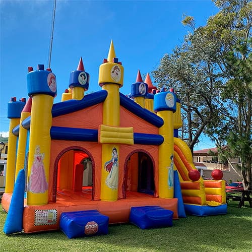 castillo inflable de princesas