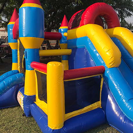 Inflable resbaladero en Guatemala